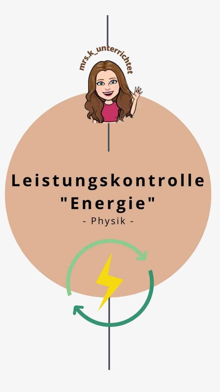 Leistungskontrolle Energie Physik