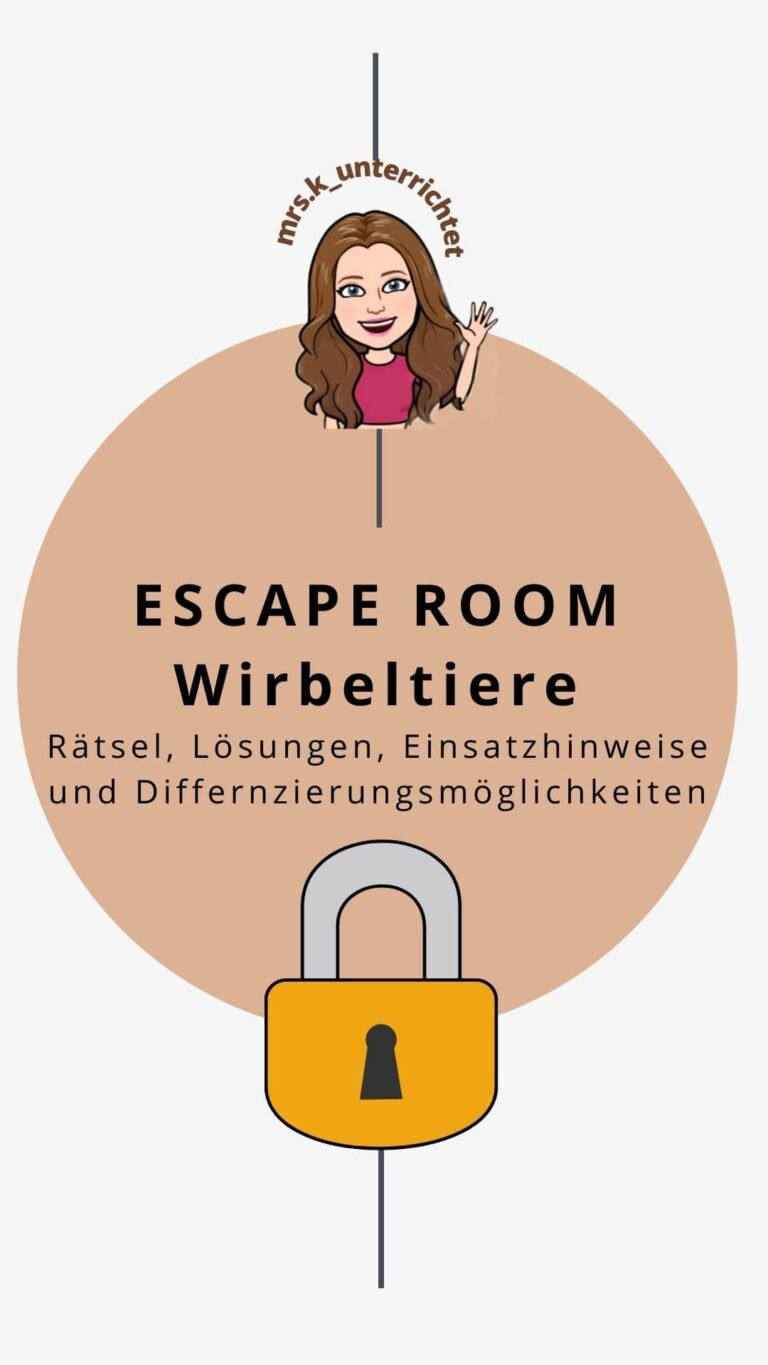 Escape Room Wirbeltiere Biologie