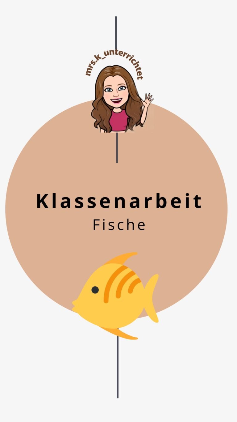 Klassenarbeit Fische