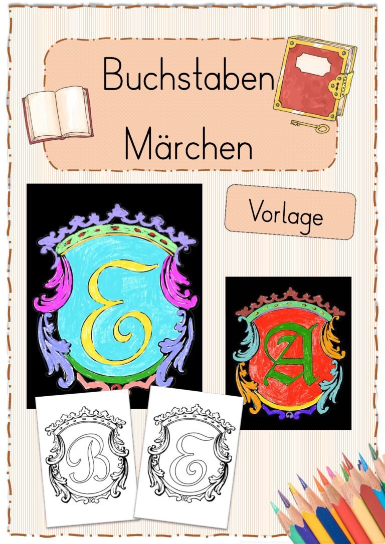 Märchen – Kunst – Buchstaben gestalten