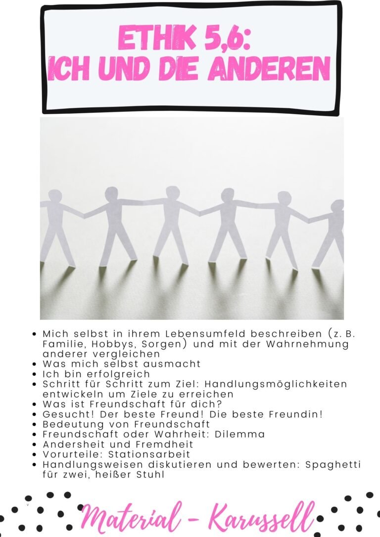 Ethik 5,6,7: Kombi- Ich und Andere