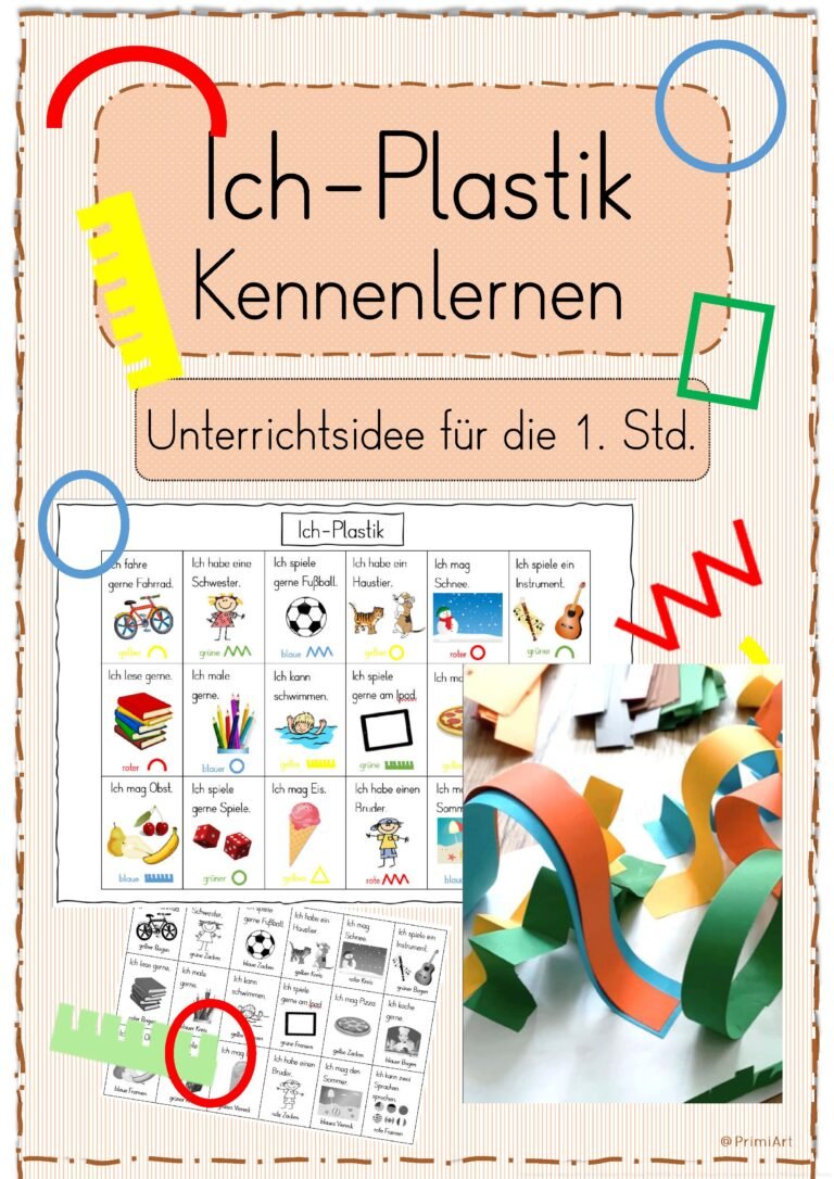 Ich-Plastik im Kunstunterricht (Grundschule)