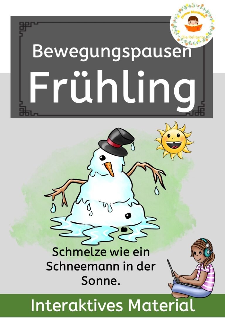 Frühling – Bewegungspause – interaktiv