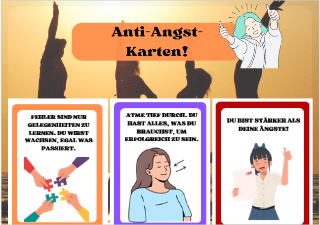 Anti-Angst-Karten: Mut im Taschenformat