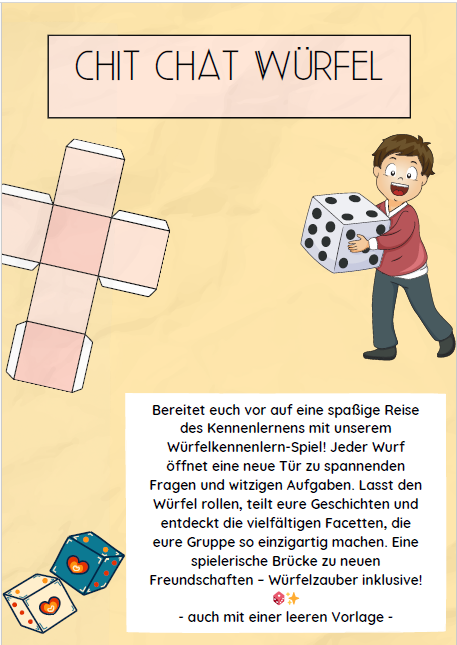 Chit Chat Würfel: Spaß in jeder Rolle