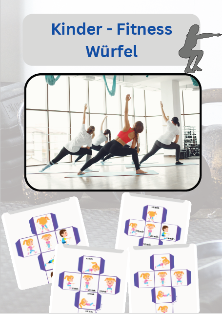 Kinder – Fitness Würfel