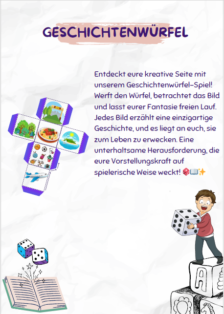 Geschichtenwürfel: Deine Fantasie, Deine Geschichte