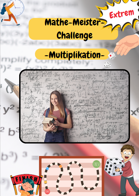 Würfel Meister Challenge Extrem: Multiplikation