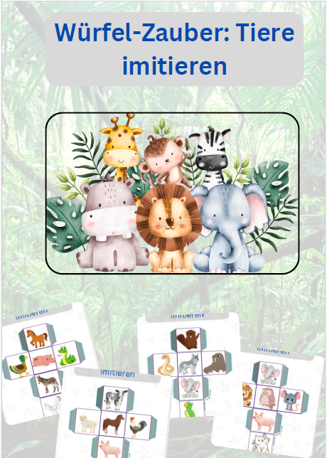 Würfel-Zauber Tiere imitieren
