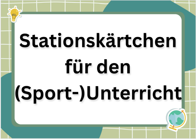 Universell einsetzbar: Kreative Lernabenteuer mit Stationskärtchen!