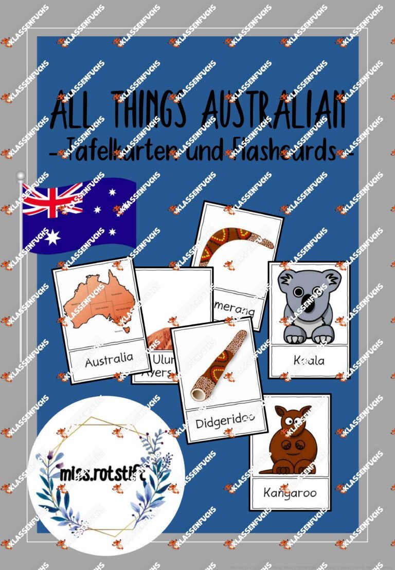 Australien – Australia’s States and Territories – Leseverstehen, Quiz