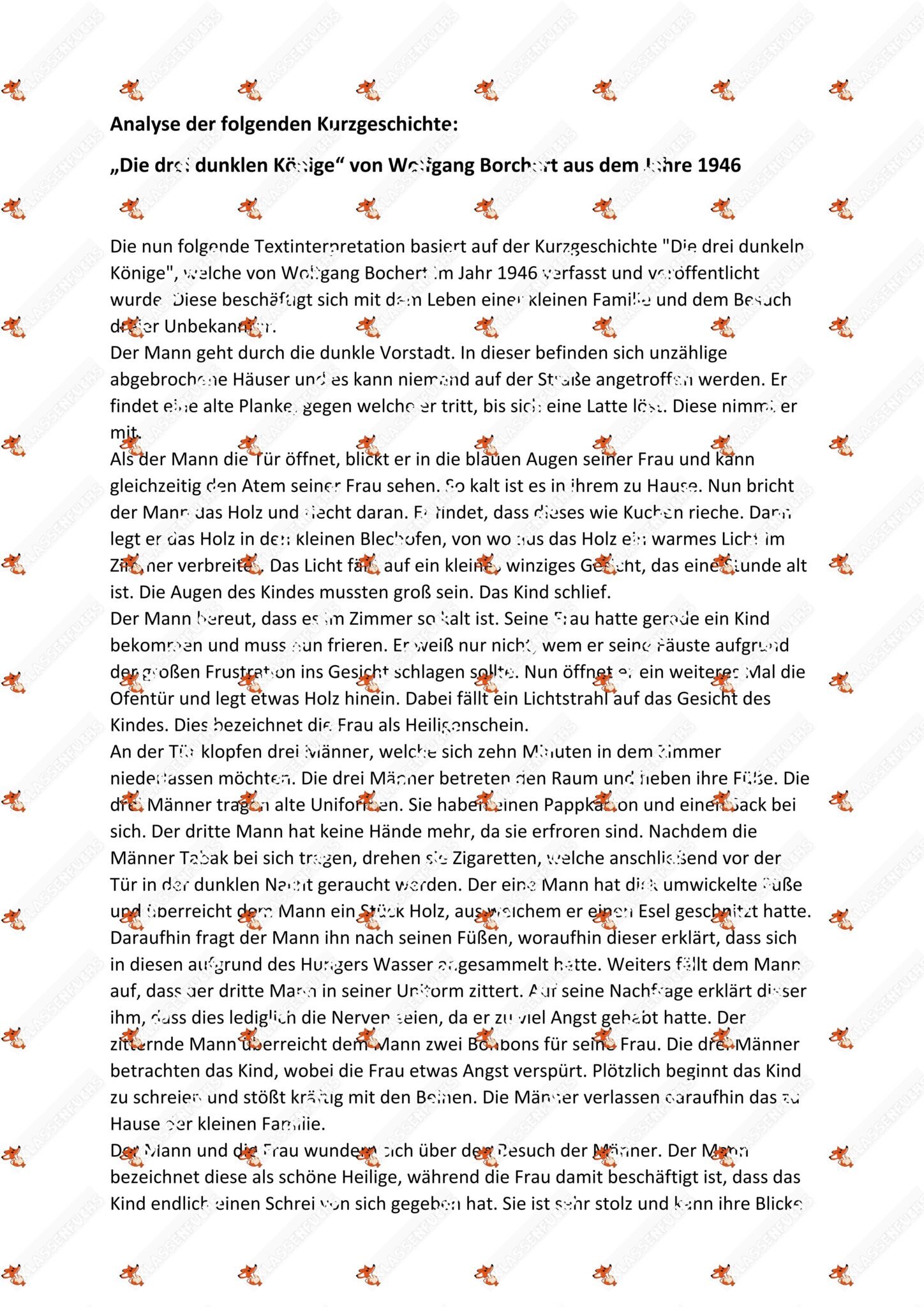 Klassenfuchs Image
